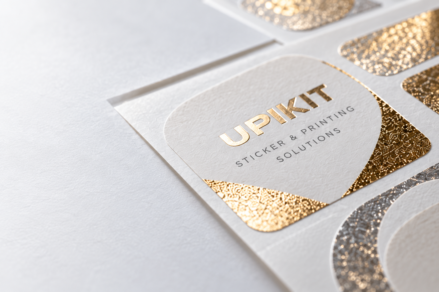 UPIKIT 燙金貼紙與印刷製品